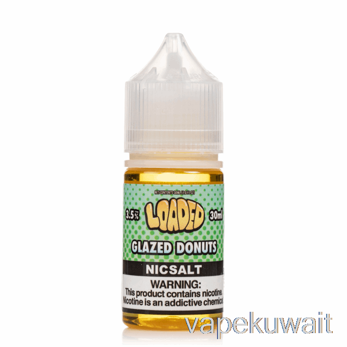 دونات مزججة - أملاح محملة - أبخرة لا ترحم - 30 مل 50 ملجم مجموعة جرابات Vape